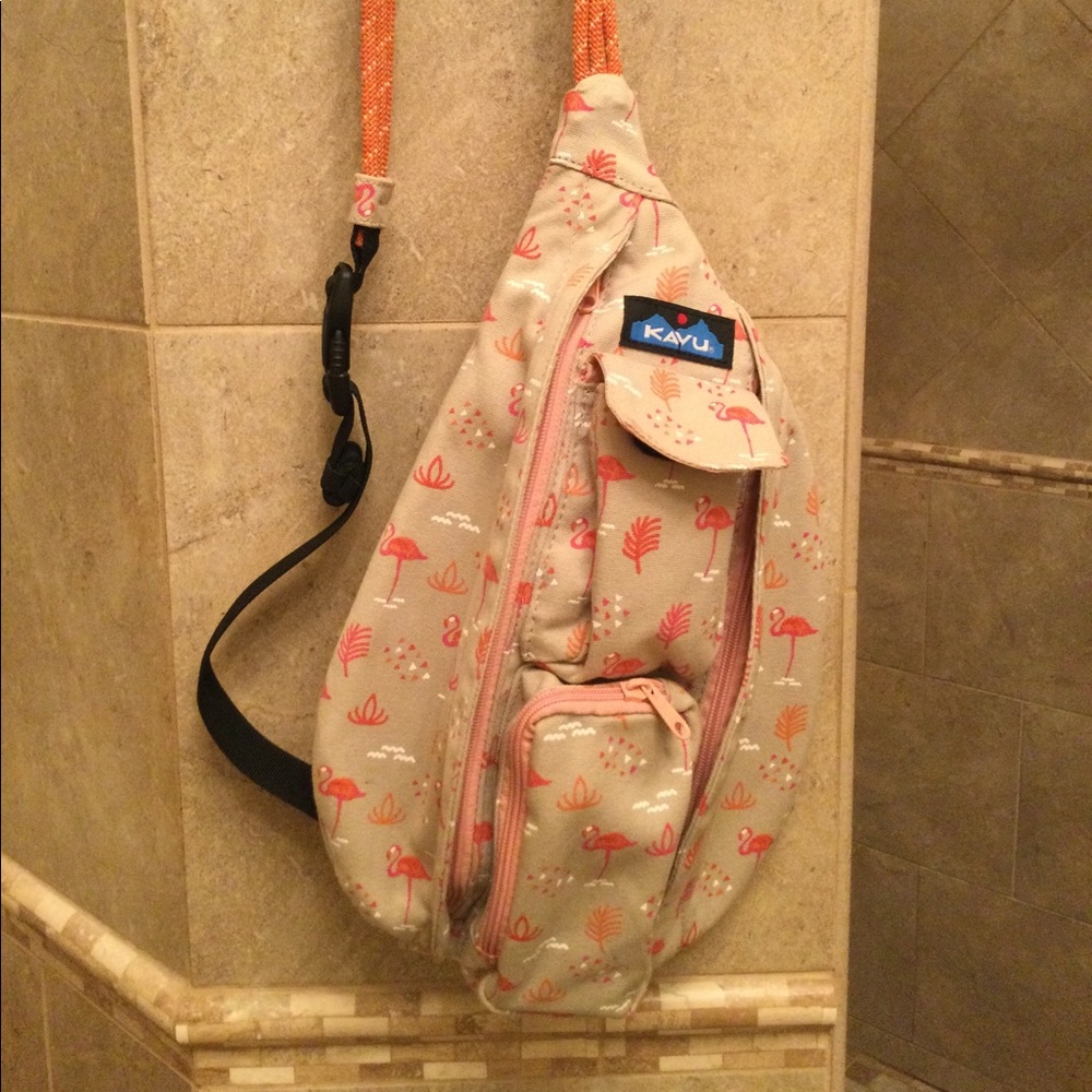 KAVU Mini Rope Bag Cotton Crossbody Sling